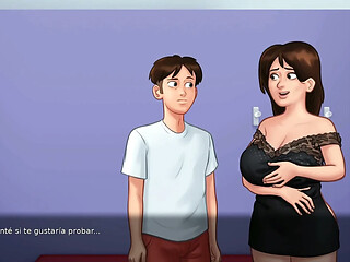 Stepmommy wanted to make love to her stepson and the ending was incredible