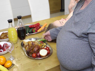 Hairy Mature BBW Stepmom's Share Their Small Petite Stepdaughter Kira Stone with Their Lesbian Friends