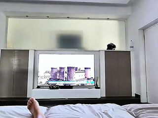 A Nosy Neighbor Spies on Me While I'm Taking a Shower and Ends up Fucking Me Hard and Cumming All Over Me