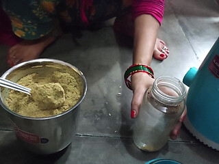 Very hotness Padausi puspa Bhabi came to home, masala pisane aayi chud hard missionary sex, Full Dirty Talking video, Hindi sex