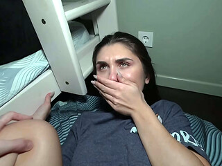 Stepfather comes to fuck his daughters at night