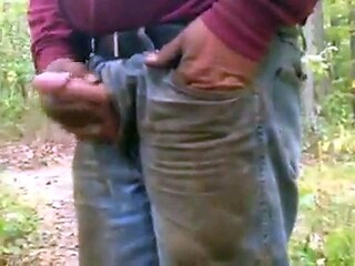 Big-Cock Daddy's Outdoor Adventure