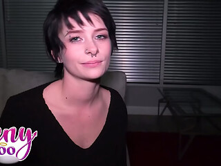 Neighbors Daughter Kitty Lynn Gets Fucked And Creampied After Lockout