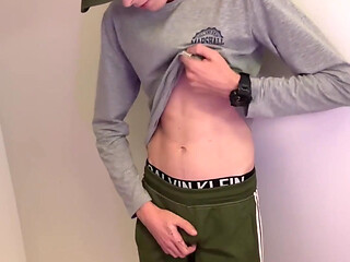 Craig Kennedy Jerks His Huge Thick Dick - Intense Solo Masturbation Session