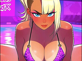 NEON DREAMS - NEON BLONDE SLUT