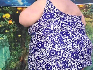 SSBBW Giant Fat Body Swim Suit with Help