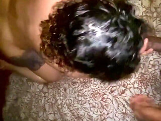 Pregnant Latina Takes Two BBC