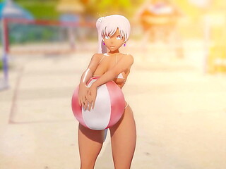 weiss schnee Rwby mmd