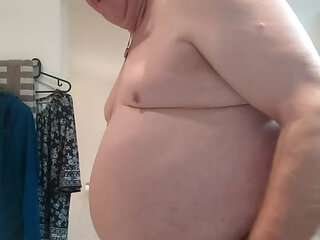 Naked Play and Wifes White Panty