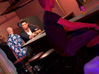 Friendly Housewife by White Foam - Young Couple Goes for the First Time at a Swinger Club 16