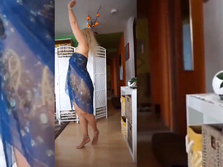 Amateur Blonde Wife Enjoys Sex