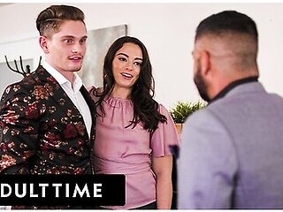 Sophia Burns, Jay Tee And Dominic Pacifico In Bisexual Boss Gives Naughty Assistant A Facial With Her Bfs Help! Mmf Threesome!