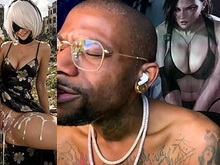 M3gan 3.0 Making StepDaddy Cum By Jerking Him Off, 2B Wants You To Eat Her Tight Bald Pussy Covered In Ice Cream, Tifa Jerks Off Cloud Till He Cums, Cum Covered Cock Tease Slut, AI Generated