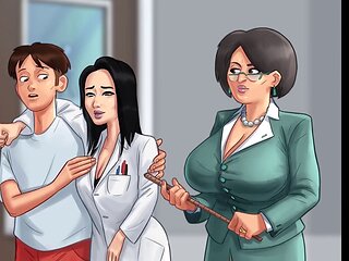 Steamy cartoon sex and hentai scenes with a thick dose of teacher-student action