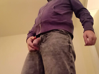 Jeans and sweater