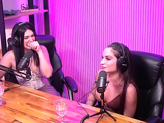 Cute BBW and Her Girlfriends in a Whoredom Dirty Talk