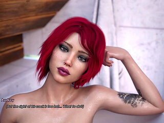 Lust Academy 10 - Audrey & James Steamy Hot Tub Encounter - 3D Adult Visual Novel
