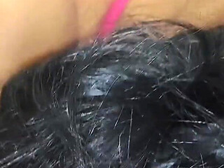 Telugu Anu Aunty in sexy Pink dress
