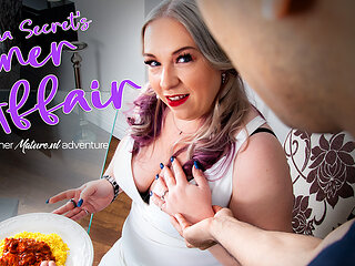 A Dinner Affair Gets Steamy For This Curvy Cougar