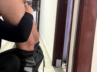 Coworkers Hook up and Have Sex in the Company Hallway