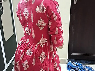 Indian housewife gives sultry MMS to her husband while getting fucked hard