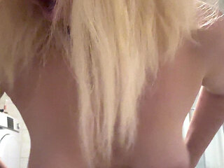 Check Out This Video for Brandon! I'm Completely Naked Playing with My Body in the Shower! I'm so Horny and Squirt a Lot!