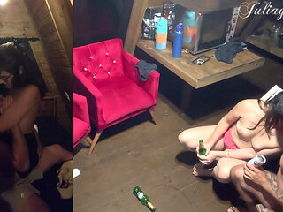 Our 1st Truth or Dare Turns Into a Wild Orgy Pt1