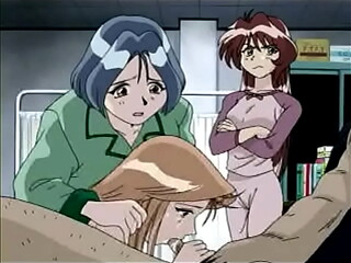 Hentai woman doing fellation