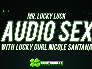 Lucky Gurl Nicole Santana - Audio Sex Asmr Hardcore Fucking with Mr. Lucky Luck