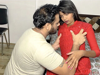 Desi Girl Surprises Landlord With Hot Sex - Indian Homemade Fuck