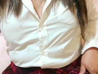 At Home Doing What I Like Most Because My Boyfriend Is Far Away and Doesn't Do It in Me