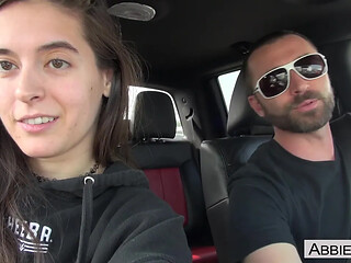 I Let James Fuck Me Against A Tree After The Car With Abbie Maley And James Deen