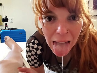 Foxey Mermaid POV Black Cock Cum Swallow in NYC promo