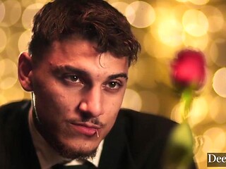 Tiny hottie Aubrey rides his cock all night long while giving a great blowjob