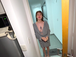 My 24 Centimeter Cock Sucks Me in Different Positions My Ex's Slut