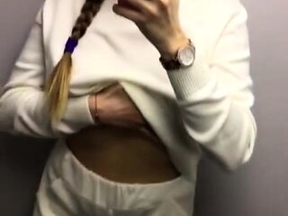 Julia red on the train