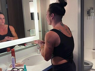 Cameraman Worships Kandylegs Big Tits BTS