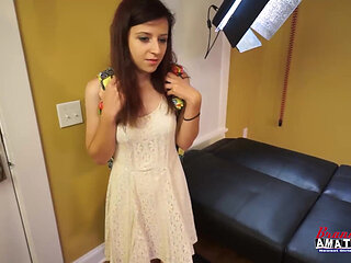 Petite Redhead Cutie Katie Walls Loves Rimming And Sucking A Cock To Milk!