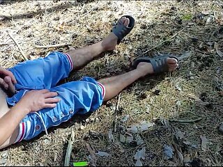 Wild orgy in the woods featuring stepson and stepmom Sexyanka