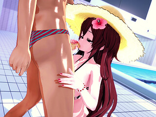 Friday Night Funkin' Girlfriend - 3D Hentai Animation