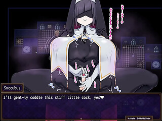 Milked in the Succubus Mansion CG014 - Succubus nun pheromone puff puff