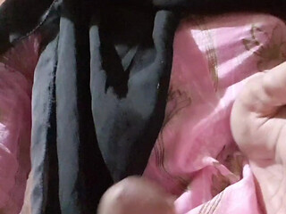 Asian sissy hijabi masterbation  fingering and spitt fetish