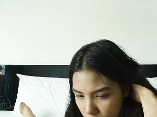 Cute 18yo Asian Hardcore Orgasm Creampie
