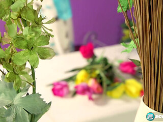 Flowers, a BBC and a creampie