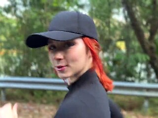 Sweetie Fox Fucks Russian Stranger After Morning Jog