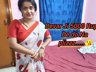 Beautiful Desi Bhabhi fucks her brother-in-law in front of her Husband's photo