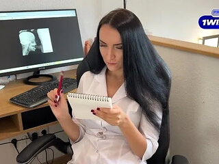 Hot Nurse Made Me Cum Twice