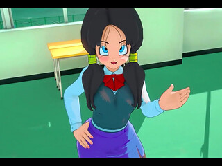 Dragon Ball Zex Chapter 2 Part 1 Android 18 and Videl Want to Fuck Gohan but..