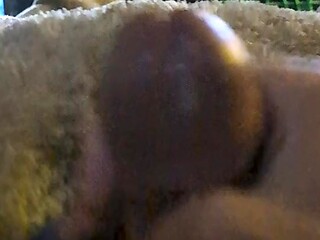 Mature German stud jerks off to a big cock