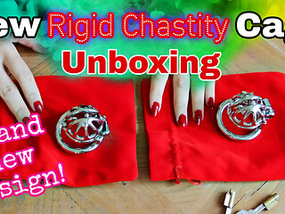 Training Zero Rigid Chastity Cage Unboxing Model 20 & Model 10